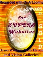 The OnWard in Gold - Only
given to 3 sites per month!